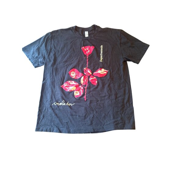 Depeche Mode "Violator" Black T-Shirt L Heavy Weight Made In Mexico - Picture 1 of 4